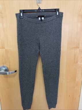 BCBGMaxAzria Gray Cashmere Knit Lounge Leggings